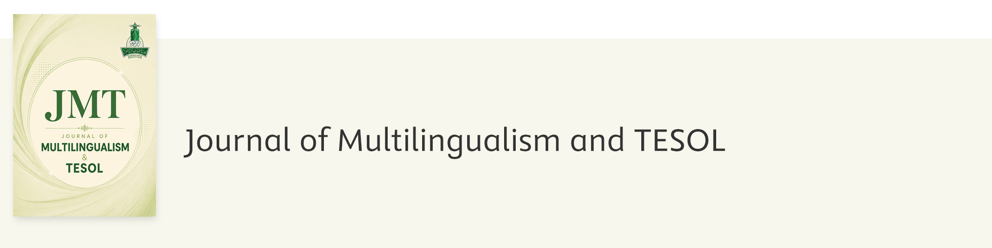 Journal of Multilingualism and TESOL